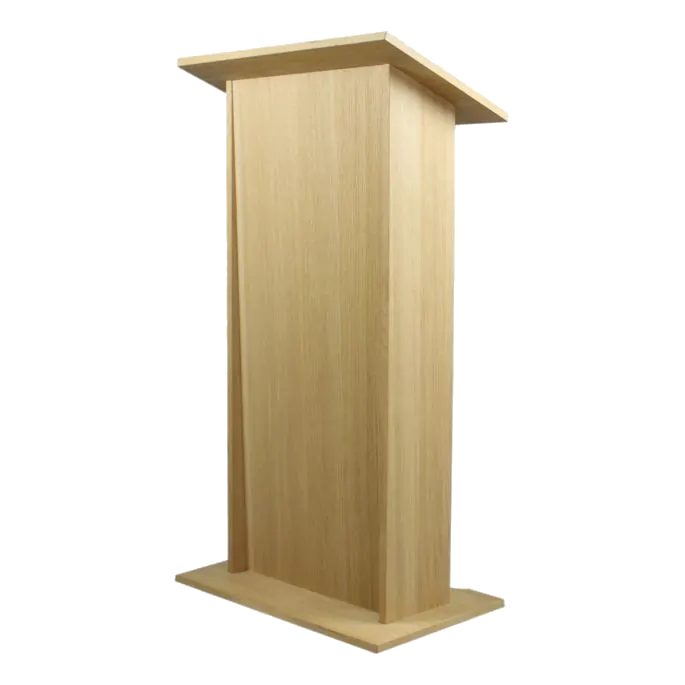 Wooden lectern