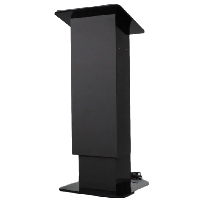 Height adjustable lectern