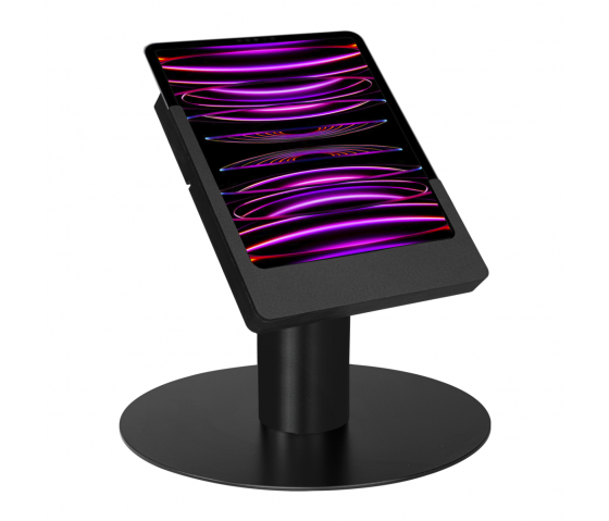 Domo Slide table stand with charging functionality for iPad 12.9 inch 2018-2022 - black