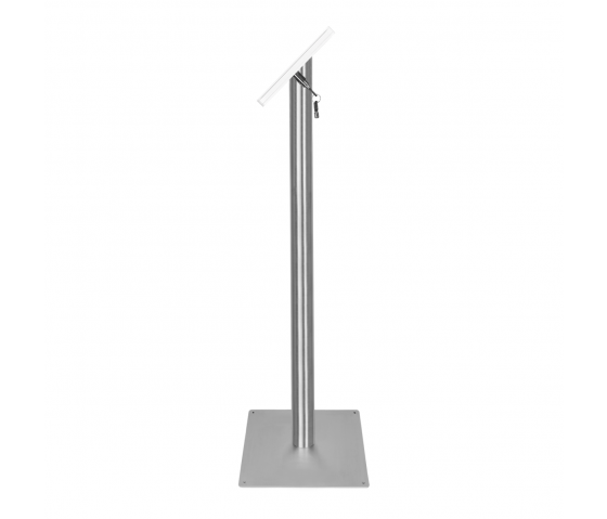 Golvstativ Fino för iPad 10.2 och 10.5 - vitt/rostfritt stål 