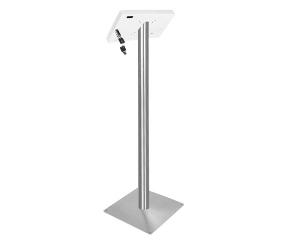 iPad floor stand Fino for iPad Pro 12.9 2018-2022 - white/stainless steel