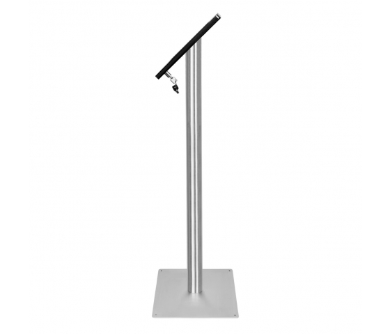 Soporte de suelo Fino para iPad Air/Pro de 11 pulgadas 2024 - negro/acero inoxidable