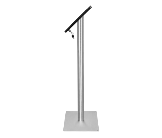 iPad vloerstandaard Fino voor iPad Air 13 inch 2025 - zwart/RVS