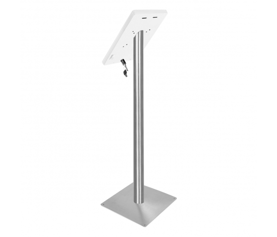 Tablet floor stand Fino for Samsung Galaxy Tab S8 & S9 Ultra 14.6 inch tablet - white/RVS