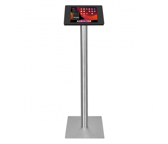 iPad floor stand Fino for iPad 9.7 - black/stainless steel 