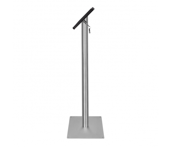 Soporte de suelo Fino para iPad Air/Pro de 11 pulgadas 2024 - negro/acero inoxidable