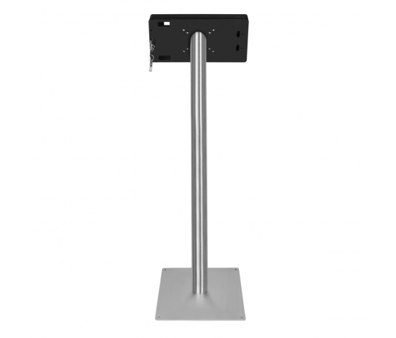 Soporte de suelo Fino para iPad Air/Pro de 11 pulgadas 2024 - negro/acero inoxidable