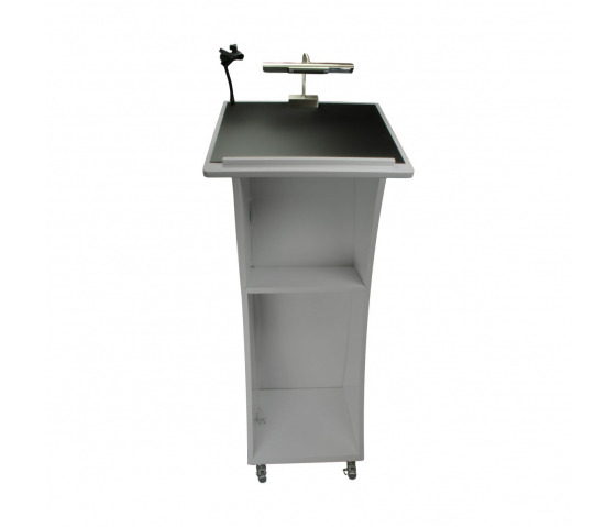 Wooden lectern Neptune - grey