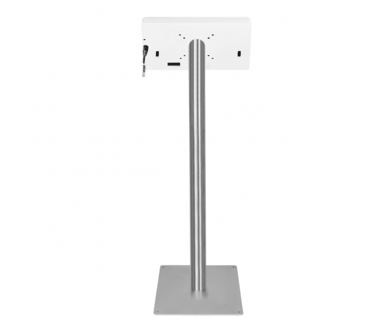 Tablet floor stand Fino for Samsung Galaxy Tab S8 & S9 Ultra 14.6 inch tablet - white/RVS