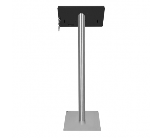 Tablet floor stand Fino for Samsung Galaxy Tab S8 & S9 Ultra 14.6 inch tablet - black/ stainless steel