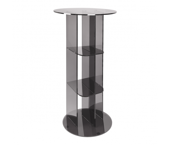 Presentatietafel Isco - rond - 100 cm - antraciet