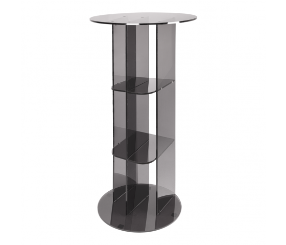 Presentatietafel Isco - rond - 100 cm - antraciet