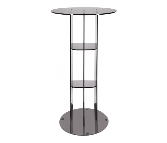 Presentatietafel Isco - rond - 100 cm - antraciet