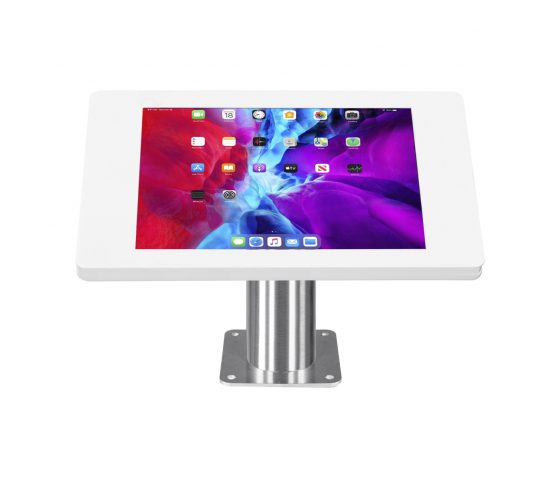 Tablet Tischständer Fino für Samsung Galaxy Tab S 10.5 - weiß/Edelstahl 