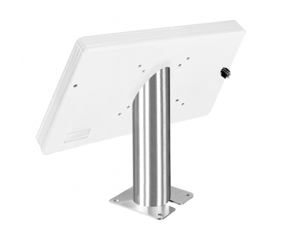 Tablet desk mount Fino for Samsung Galaxy Tab A9 8.7 inch 2023 - stainless steel/white