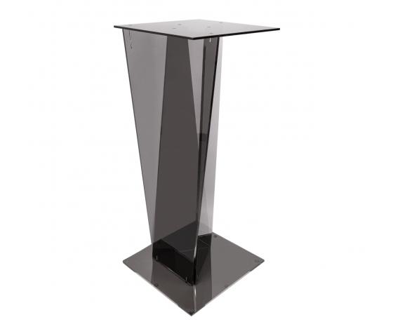 Presentationsbord Pepe - fyrkantigt - 100 cm - antracit