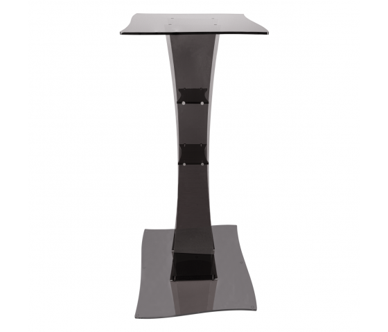 Presentatietafel Ascensio - vierkant - 100 cm - antraciet