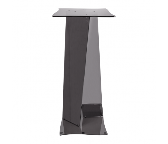 Presentation table Valverde - square - 100 cm - anthracite