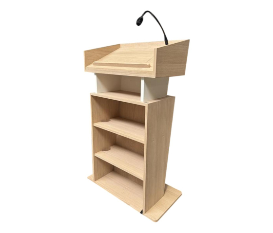 Wood lectern Majestic - oak color