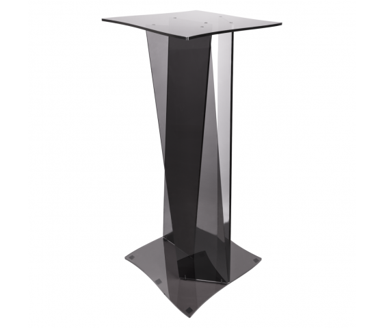 Presentation table Valverde - square - 100 cm - anthracite