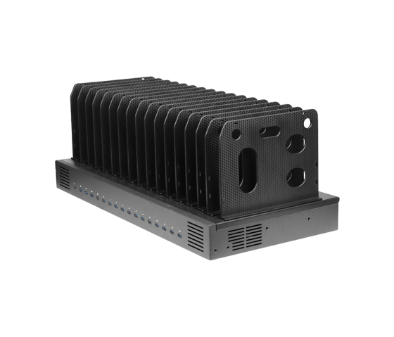 1000 W USB-C-laddningsstation med 16 portar och Smart App – med fack