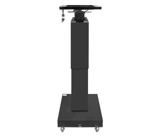 Soporte de suelo electrónico regulable en altura Suegiu para iPad 9.7 - negro 