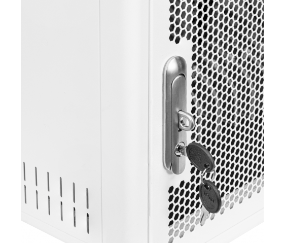 Armario de carga BRV12v2T para 12 tablets o portátiles hasta 16 pulgadas - con temporizador - blanco