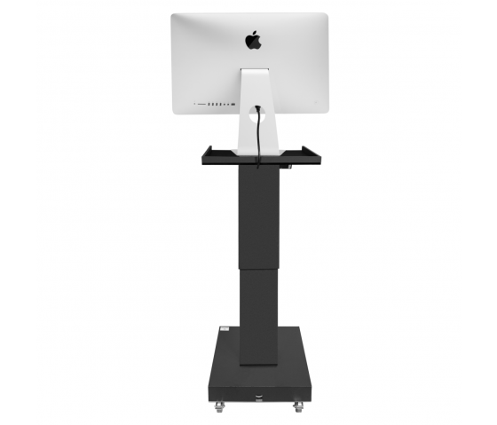 Height adjustable workstation Assistenza - black