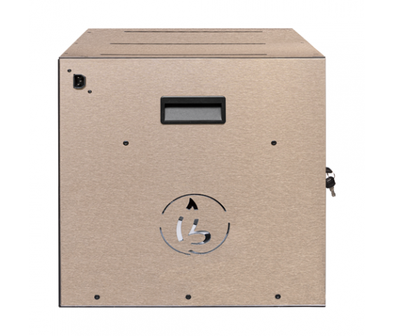 BRVD12 Charging cabinet for 12 mobile devices up to 17 inches - bronze - power strip