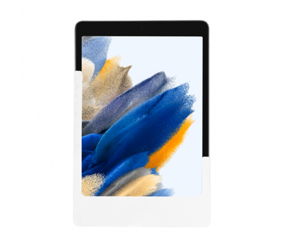 Domo Slide wall mount flat with charging functionality for Samsung Galaxy Tab A9+ 11 inch - white