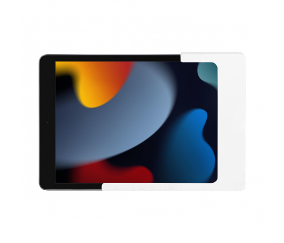 Domo Slide wandhouder vlak met laadfunctionaliteit voor iPad Mini 8.3 inch - wit