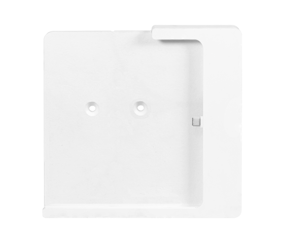 Domo Slide tablet wandhouder vlak met laadfunctionaliteit voor iPad Air 13 inch 2025 - wit