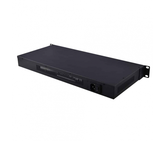 Bravour 16 poort 1U rack monteerbare USB-hub oplader og synkroniserer