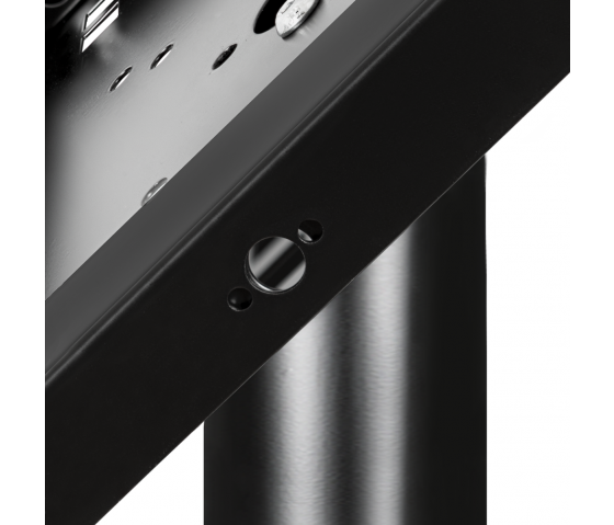 Tablet floor stand Chiosco Securo XL for 13-16 inch tablets - black