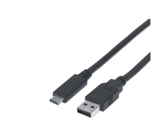 Kabel Superspeed USB-A do USB-C - 5 Gb/s - 2 metry - czarny