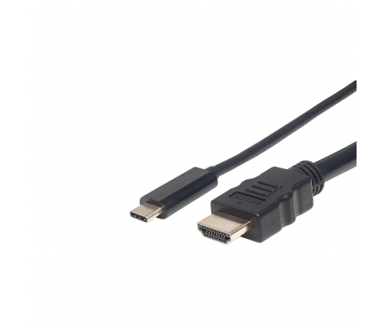 USB-C do HDMI - 1 metr - czarny