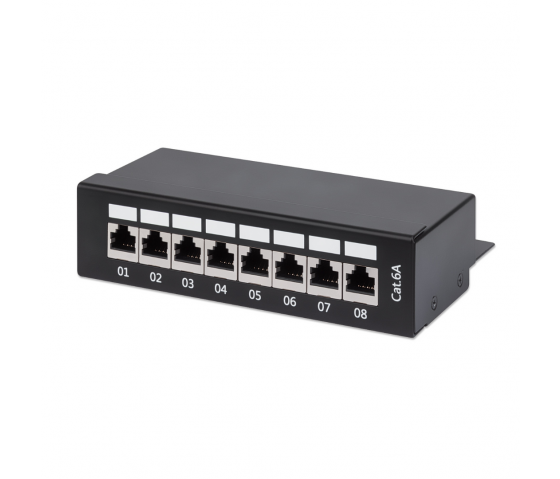 Cat6 desktop patchpaneel 8 poorts