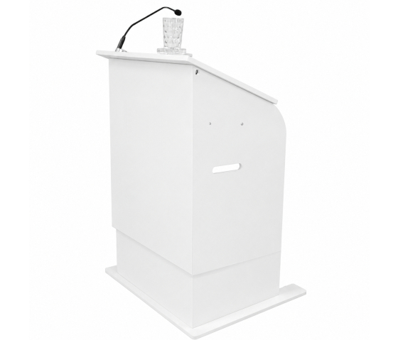 EQUAL wheelchair-accessible lectern - white