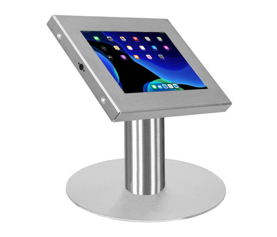 Supporto da tavolo Securo S per tablet da 7-8 pollici - acciaio inossidabile