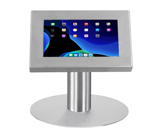 Soporte de mesa Securo S para tablets de 7-8 pulgadas - acero inoxidable