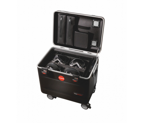 VR headset charging case PARAPROJECT VR4 for 4 VR headsets