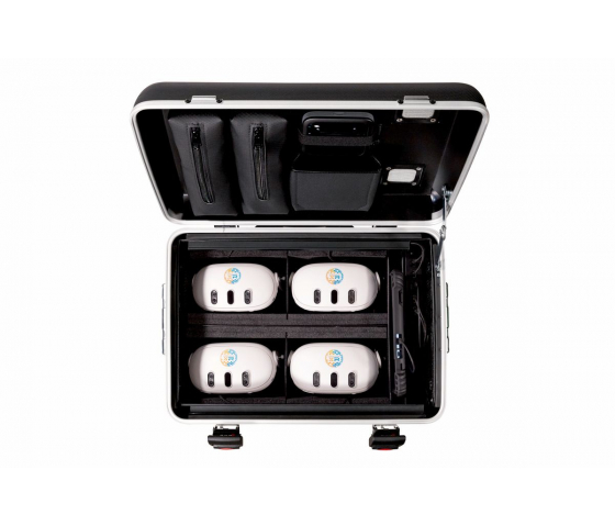 VR headset charging case PARAPROJECT VR4 for 4 VR headsets