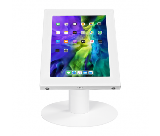 Tablet desk stand Securo S for 7-8 inch tablets - white