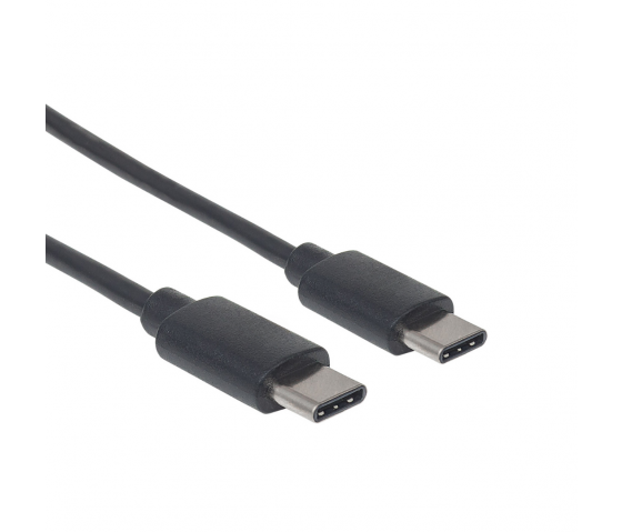 Höghastighets USB-C till USB-C-kabel - 480 Mbps - 60W - 3 meter - svart