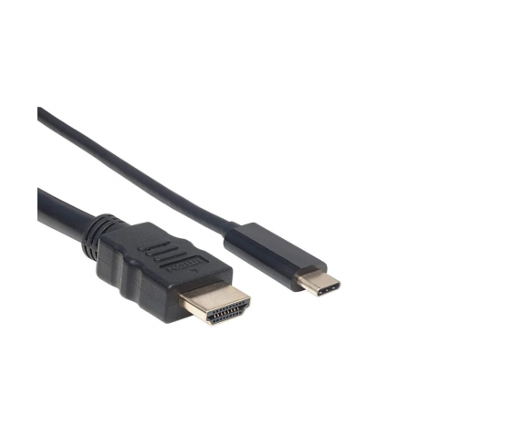 Da USB-C a HDMI - 2 metri - nero