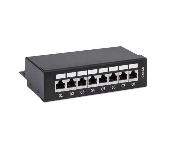Cat6 desktop patchpaneel 8 poorts