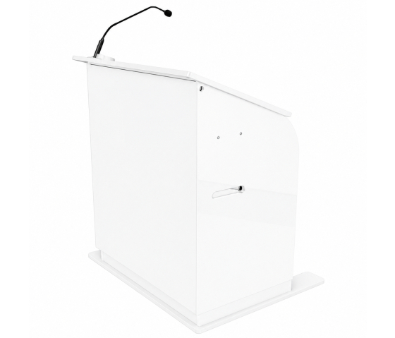 EQUAL wheelchair-accessible lectern - white