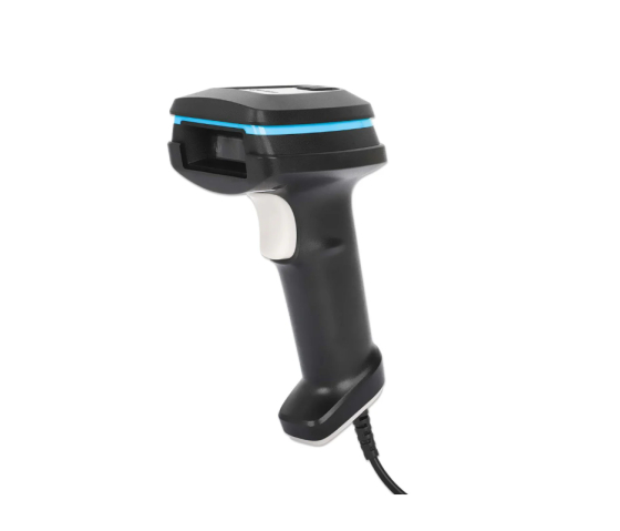 Lector de códigos de barras LED portátil de largo alcance 2D - 60 escaneos/segundo - 450 mm de profundidad de escaneado