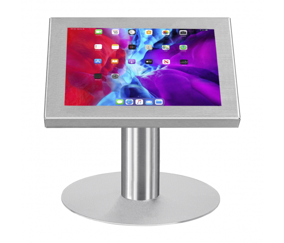 Tablet desk stand Securo L for 12-13 inch tablets - stainless steel