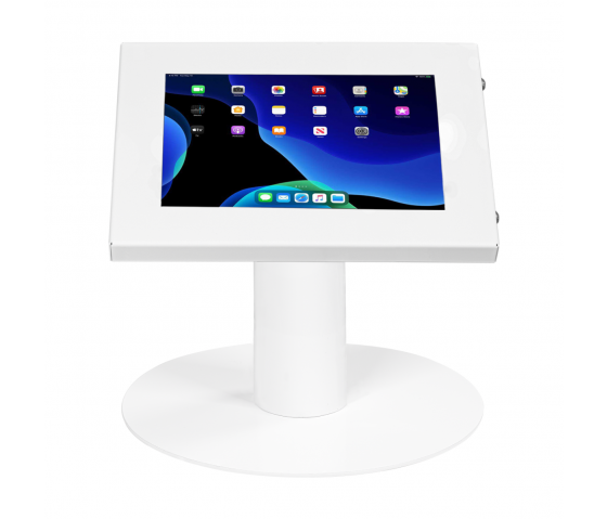 Supporto da tavolo Securo S per tablet da 7-8 pollici - bianco